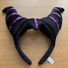 マレフィセント　カチューシャ　パンフ付・箱入り　公開記念ディズニー　ヘッドドレス マレフィセント カチューシャ ヘッドピース パンフ付・箱入り
