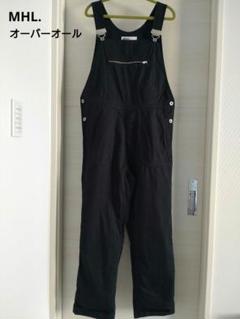 レビュー高評価の商品 マーガレットハウエル MHL. オーバーオール サロペット 美品 サロペット・オーバーオール・オールインワン
