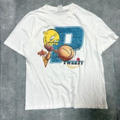 TWEETY 両面プリントT バスケ LooneyTunes キャラT