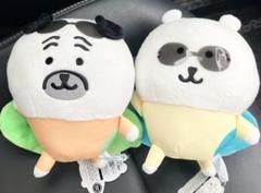 ナガノキャラクターズ サーフィンぬいぐるみ くま パグ セット