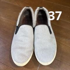 新品未使用箱付き MOHI モヒ メッシュバレエシューズ ホワイト 35 モデロ MODELLO 涼しげなカットワークのバックル付きスクエア