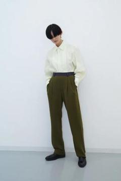 HATRA 24SSハカマプリーツパンツ [グレー]✴︎値下げ中 HATRA - 【24SS】Hak Pleats Pants [grey] - ハカマプリーツ