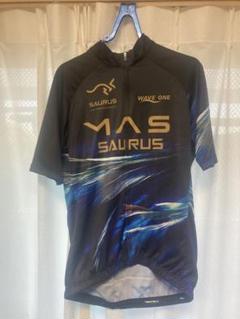 最終受注生産品　マサくん SAURUS WAVE ONE サイクルジャージ XL 受注生産品 マサくん SAURUS WAVE ONE サイクルジャージ XL