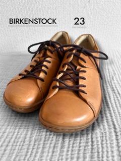 ✨美品BIRKENSTOCK ALBANY レザースニーカー ブラウン 23