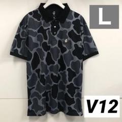 未使用タグ付★V12 BANDANA POLO メンズポロシャツ XLサイズ 未使用タグ付☆V12 BANDANA POLO メンズポロシャツ XLサイズ