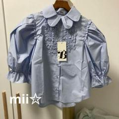 BIBIY. MADE |CORA PUFF BLOUSE BLUE｜Bibiy.