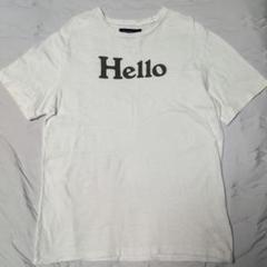 希少！カーキ マディソンブルー HELLO クルーネックTシャツ 01 qw6 希少！カーキ マディソンブルー HELLO クルーネックTシャツ 01