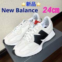 新品未使用　試着のみ❤️ニューバランス327 スニーカー　24cm 2025年最新】ニューバランス327の人気アイテム - メルカリ