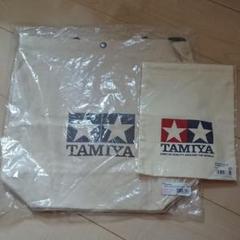 新品TAMIYAタミヤショッピングバッグ(ブラウン)巾着キンチャク田宮模型bag