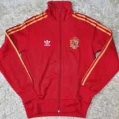 美品 adidas スペイン トラックジャケット M トレフォイルロゴ