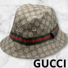 新品未使用GUCCI GGキャンバスモノグラムバケットハット メンズ、レーディス グッチ 小物ダブルG付き GGキャンバス バケットハット | GUCCI公式