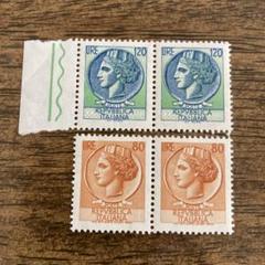 イタリア郵便切手1973〜1977一部73年以前があります。