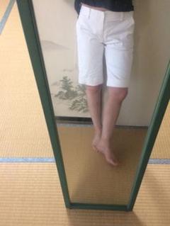 レディース CECIL McBEE白ハーフパンツ