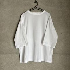 handvaerk ハンドバーク ホワイト 五分袖 Tシャツ コットンのサムネイル