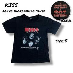 KISS ALIVE WORLDWIDE 96-97 バンド ロック Tシャツ