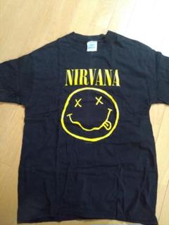 NIRVANA スミルースマイル Tシャツ 黒 NIRVANA スミルースマイル Tシャツ Lサイズ ブラック - メルカリ