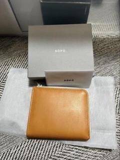 SOPO ソポ / L ZIP PURSE Lジップパース タン