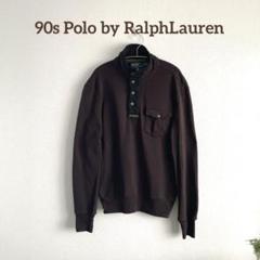 90s Polo Ralph Lauren ハーフジップスウェット　ヴィンテージ