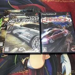PS2 ニード・フォー・スピード モスト・ウォンテッド カーボン 2本セット