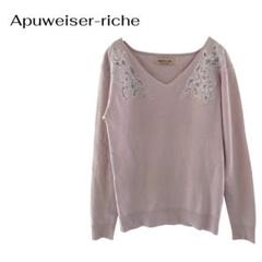 Apuweiser-riche - アプワイザーリッシュアンゴラ混ピンク V