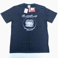新品タグ付き　チャコール　バイクゴーグル　ベティちゃん　Tシャツ　Lサイズ
