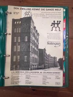 HENCKELS ZWILLINGSWERK AG カタログ1969年発行