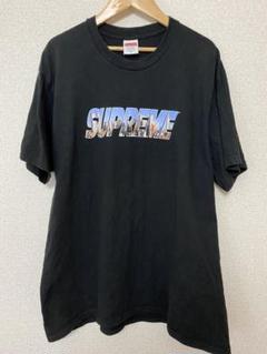 Supreme Tシャツ M ブラック ロゴプリント