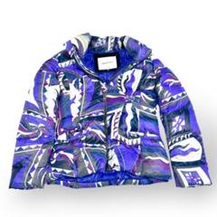 お値下げ★美品★EMILIO PUCCI ダウンジャケット EMILIO PUCCI エミリオプッチダウンコート レディース【中古