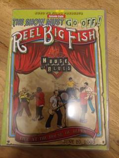 REEL BIG FISH DVD THE SHOW MUST GO OFF