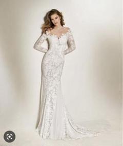 ★お値下げ★Pronovias ウエディングドレス DANTE US4 ☆お値下げ☆Pronovias ウエディングドレス DANTE US4