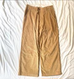E. tautz コーデュロイ ワイドパンツ 32のサムネイル
