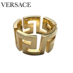 VERSACE ヴェルサーチェ　グリークリング　指輪　ゴールド　ユニセックス