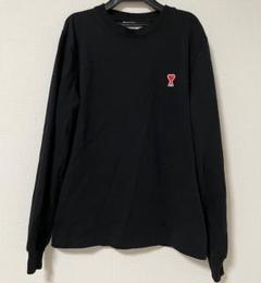 アミパリ♡ロンT ブラック 新品XS 正規品Ami Paris 定価34100円 アミパリ♡ロンT ブラック 新品XS 正規品Ami Paris