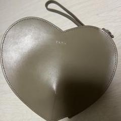 新品　YAHKI レザーハートストラップバッグ セール】YAHKI/ヤーキ SOFT W FACE ハートクラッチバッグ