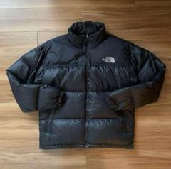 XLノースフェイス700フィル黒ブラックヌプシダウンジャケットNORTHFACE