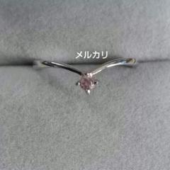シルバー925 　スピネル　リング　美品　新品未使用
