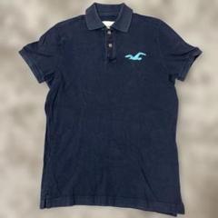 HOLLISTER ネイビー ポロシャツ Mサイズ
