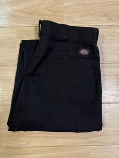 W36 L29 90s DICKIES ワークパンツ 874 ブラック USA製 90's Dickies Black Work Pants W32 90年代 ディッキーズ
