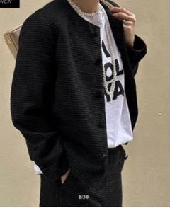 オクスン monotone tweed jacket サイズ2【新品未使用】のサムネイル