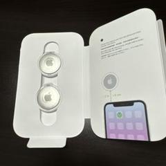 AirTag 新品未使用 2個 Amazon.co.jp: エアタグ airtag（2個セット）紛失防止タグ