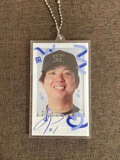 阪神タイガース　村上選手　シークレットキーホルダー　サイン　甲子園限定　バッジ 阪神タイガース村上選手シークレットキーホルダーサイン甲子園