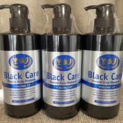 セール中！ブラックケア ナチュラルスカルプシャンプーG 600ml 3