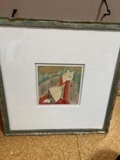 猫の画家　小沢良吉　光る君へ　豆絵 銀座松屋個展　猫の源氏物語 独創的 猫の画家 銀座松屋個展 光る君へ 源氏物語 小沢良吉 絵画