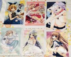 美少女 タペストリー 6本