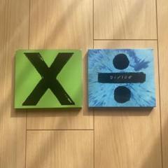 「X(マルティプライ)」「÷（ディバイド）」 エド・シーラン 2枚セット