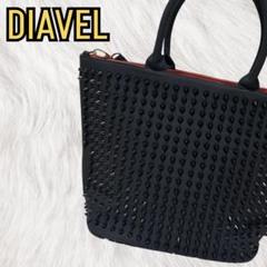 ✨美品✨ディアベル　トートバッグ　2way ブラック　スタッズ　大容量