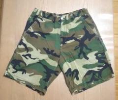 ステューシー ショーツ stussy Made in usa カモフラ