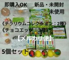 ピクミン テラリウムコレクション∶2種/チョコエッグ∶3種/ 計 5個セット