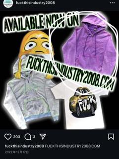 fuckthisindustry パーカー　fti ピンク 2025年最新】Fuckthisindustry パーカーの人気アイテム - メルカリ