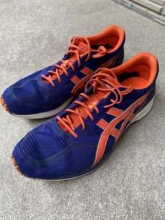 ASICS ランニングシューズ　28cm 青/オレンジ